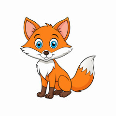 red fox cartoon