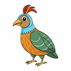 funny parrot cartoon