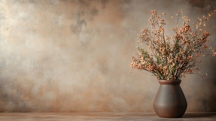 Fototapeta premium soft terracotta background with natural earthy tones 