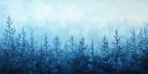 frosty light blue gradient with subtle ice textures 