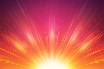 Obraz premium Fiery Orange Fading into Radiant Pink with High-Contrast Gradient - Vibrant Abstract Background
