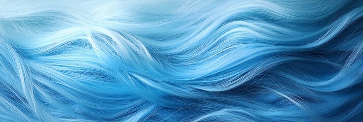 Obraz premium light sky blue tones with smooth gradient blending 