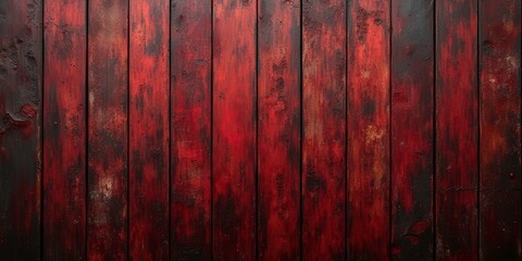 Fototapeta premium Crimson Wooden Plank Background 