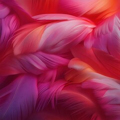 Naklejka premium bright flamingo pink with smooth gradients 