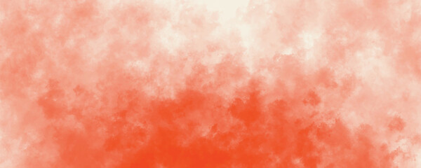Warm and Radiant Orange Watercolor Wash Featuring Subtle Blends and Pastel Tones

