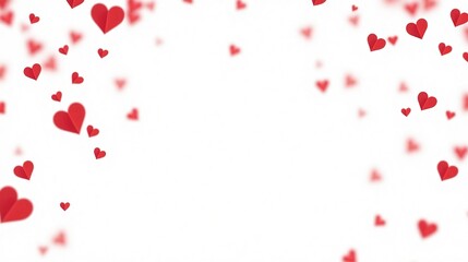 Red Hearts Background