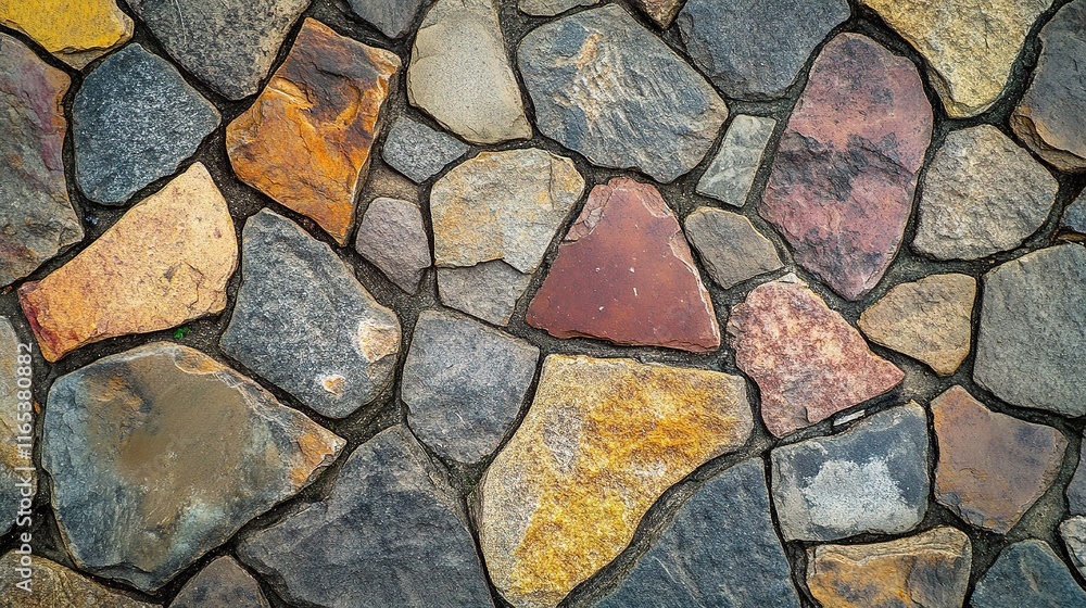 Poster intricate abstract stone texture background with unique patterns