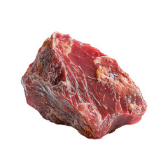 Fototapeta premium a piece of meat is shown on a transparent background