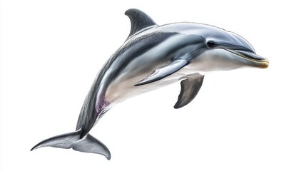 Fototapeta premium dolphin. dolphin on white background. animal
