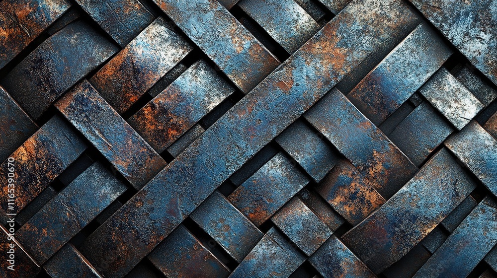 Poster dark grunge metal pattern background with textured design elements