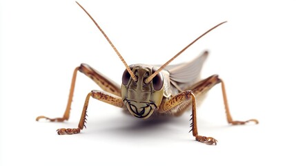 grasshopper. grasshopper on white background. animal