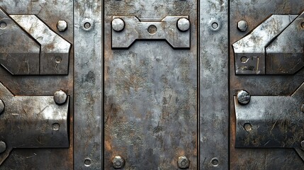 Fototapeta premium Distressed Metal Grunge Background Texture for Design Use