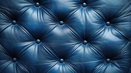 Naklejka premium Blue Leather Texture with Rich Grain Patterns for Background Use