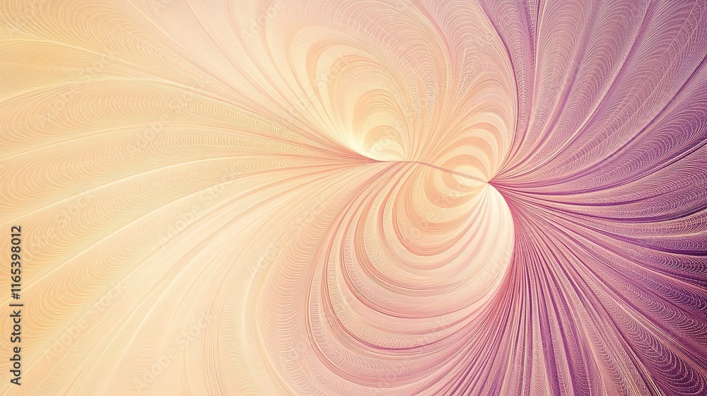 Poster Intricate Guilloche Pattern Background with Soft Color Gradient