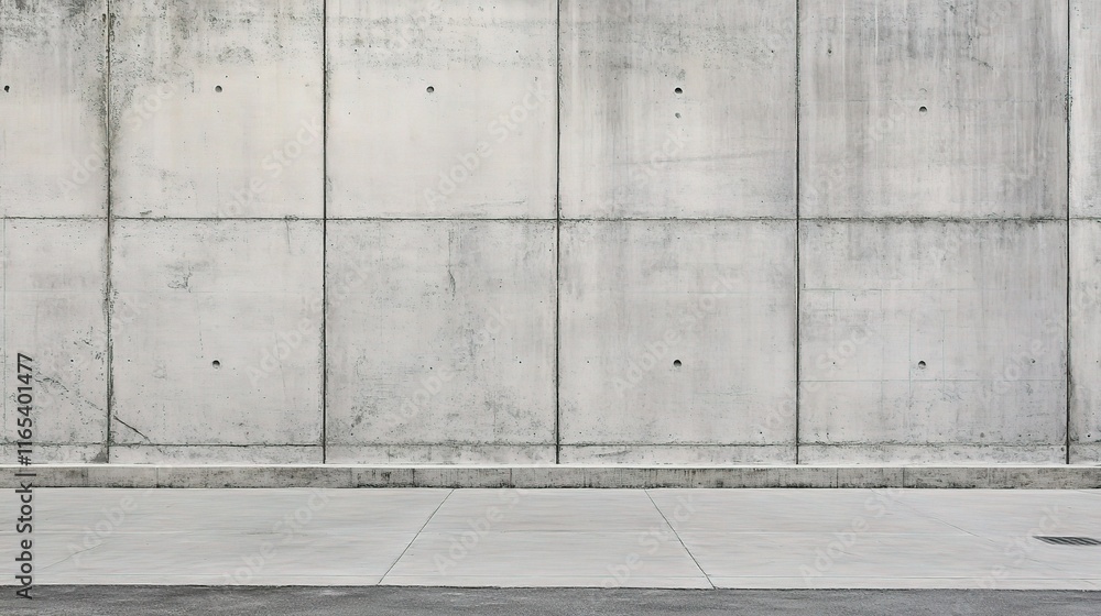 Poster dark concrete wall with ample copy space for text and design