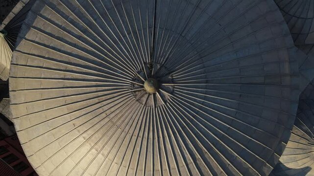 Mosque Dome Aerial View