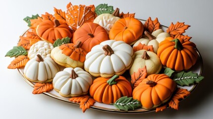 Fall-Inspired Pumpkin Cookies: A Delightful Treat for Autumn
