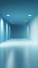 Sky blue gradient background with a clean finish