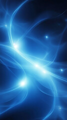 Smooth gradient blue background