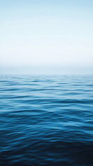 Obraz premium Smooth gradient blue background