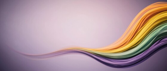 Abstract Colorful Wave  Fluid Rainbow  Dynamic Swirls  Gradient Design  Vibrant Background