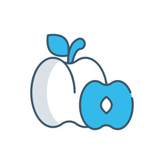 Peach vector icon