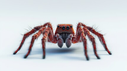 spider. spider on white background. Animal. tarantula