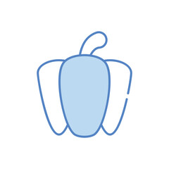 Bell pepper vector icon