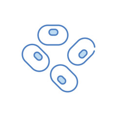 Green beans vector icon