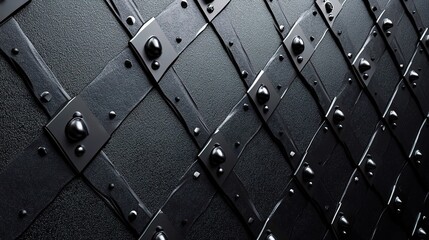 Polished Metallic Steel Texture with Background Detail and Contrast