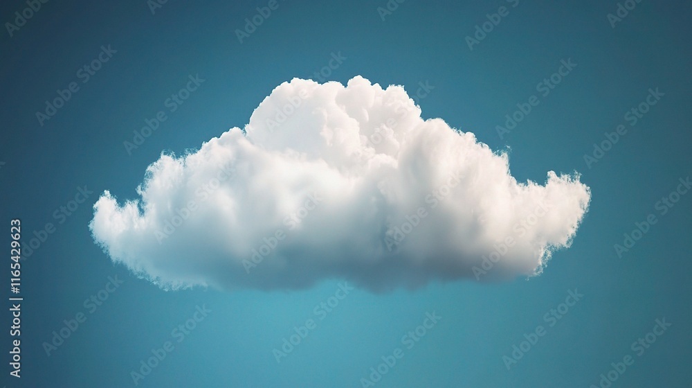 Aufkleber cloud computing concept for remote business solutions visual