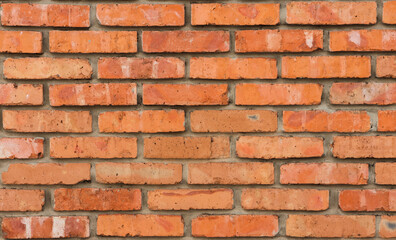 Red brick wall texture background, brick wall texture for for interior or exterior design backdrop.