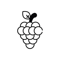 Grapes vector icon