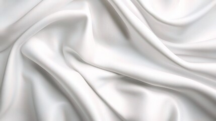 Fototapeta premium Elegant White Leather Background with Panoramic View for Design Use