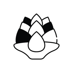 Artichoke vector icon