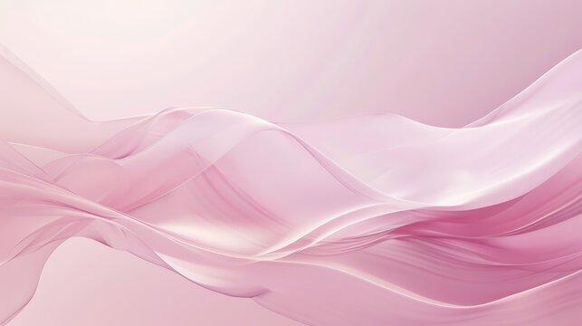 Elegant pink wallpaper with a soft, wavy design, perfect for adding a touch of elegance and sophistication to any room