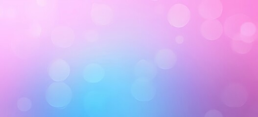 Obraz premium Soft Pink And Blue Gradient Background With Abstract Bokeh Light Effects For Modern And Minimalistic Designs