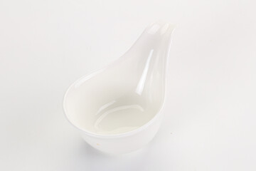 Empty gravy pot for sauce