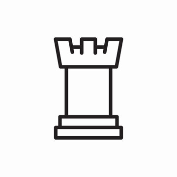 recommend clip art: Chess strategy rook tower icon vector sign
                    