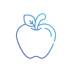 Apple vector icon