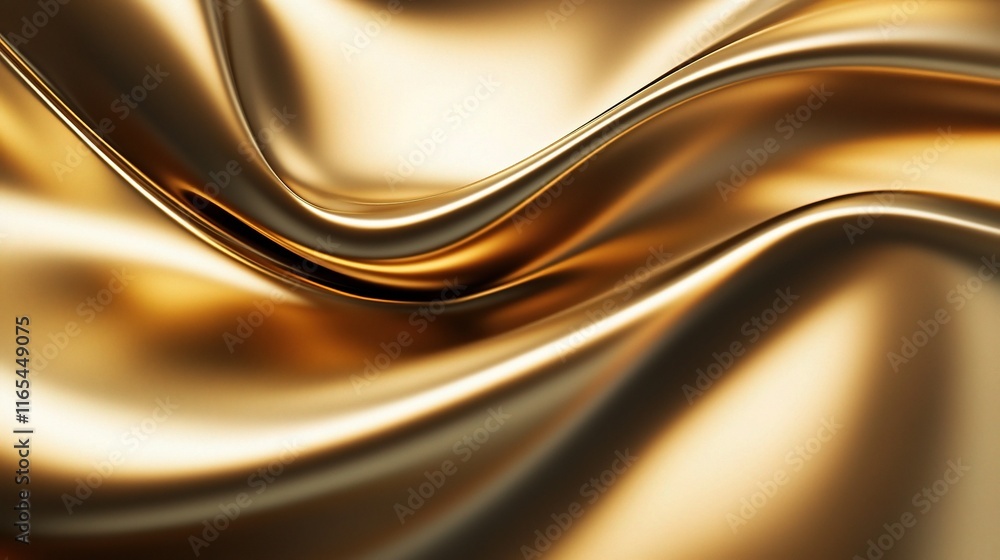 Poster abstract metallic gold gradient texture background design