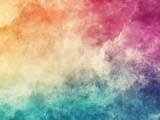 Fototapeta premium A vibrant, textured gradient blending warm and cool colors, ideal for backgrounds or designs.