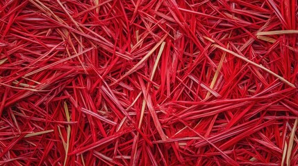 Fototapeta premium Red Grass Close Up