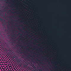 Obraz premium Abstract Background Pink Dots Illustration