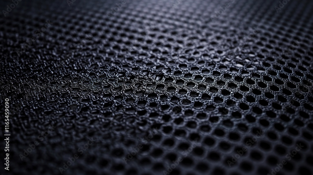 Poster black hexagon patterned abstract texture background for design