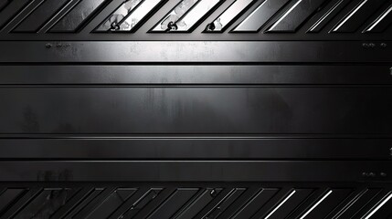 Sleek Metal Background with Industrial Lines and Modern Texture