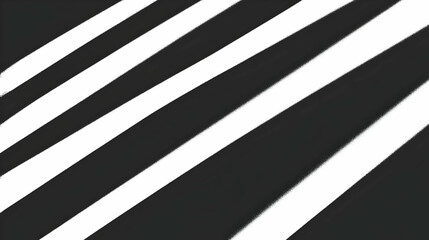 Abstract Black and White Stripes Background Illustration