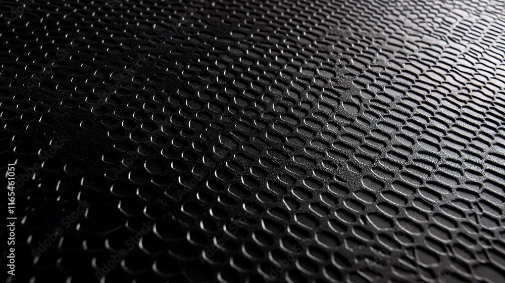 Poster abstract black texture background with hexagon patterns design