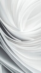 Obraz premium Abstract White Paper Texture - A Minimalist Design