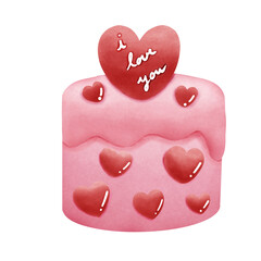Strawberry cake 